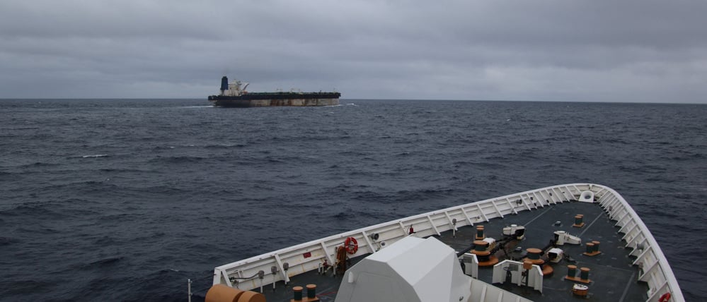 Die „Marinera“ wurde am vergangenen Mittwoch im Atlantik zwischen Island und den britischen Inseln festgesetzt.