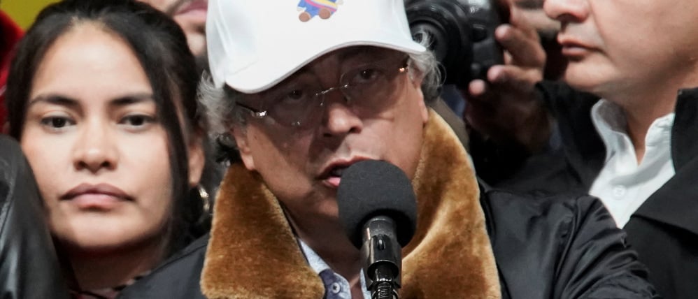 Kolumbiens Präsident Gustavo Petro.