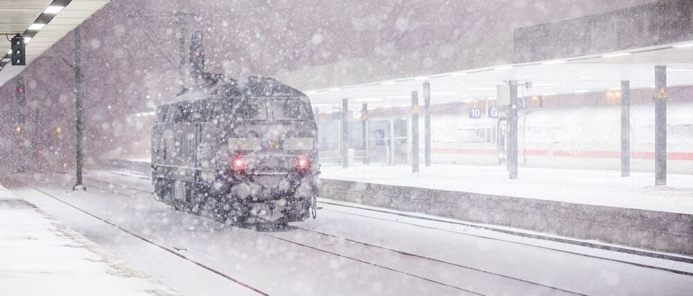 Nichts geht mehr im Großraum Hannover: Der Zugverkehr musste eingestellt werden.