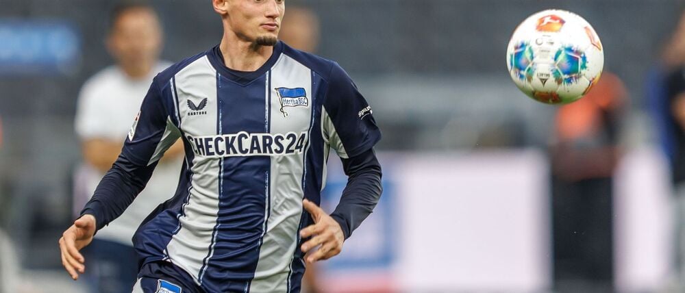 Michael Cuisance erzielte das Führungstor für Hertha im Test gegen Lüttich. (Archivbild)