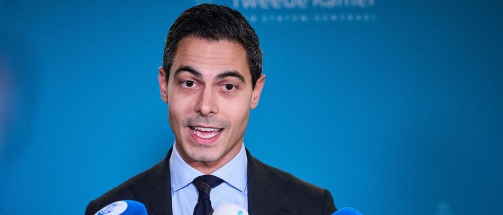 RDer Parteichef der D66, Rob Jetten.