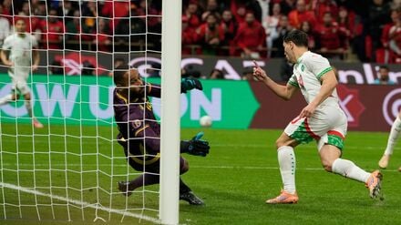 Traf erneut für Marokko: Brahim Díaz (r).