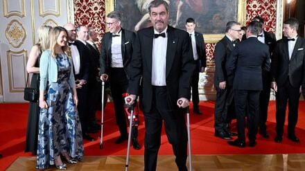 Die erzwungene Pause nach der Hüft-OP zum Nachdenken genutzt: Bayerns Ministerpräsident Söder. 