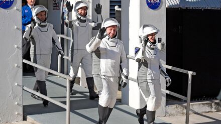 Die vierköpfige „Crew 11“ wird vorzeitig zurückgeholt. (Archivbild)