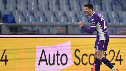 Robin Gosens konnte bei seinem Startelf-Comeback bei der AC Florenz direkt treffen.