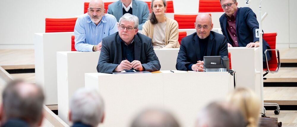 Die Reihen der BSW-Fraktion waren bei der Sondersitzung am Freitag schon stark ausgedünnt.