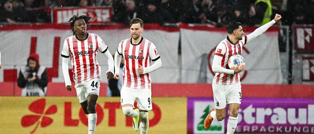 Freiburg bejubelt einen Heimsieg gegen Hamburg