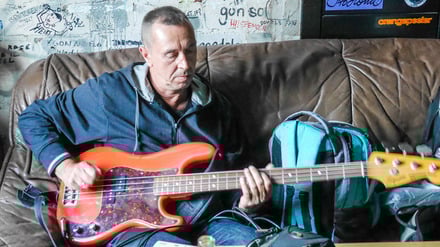 Fehlfarben-Bassist Michael Kemner
