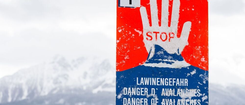 Fachleute warnen vor großen Lawinen. (Archivbild)