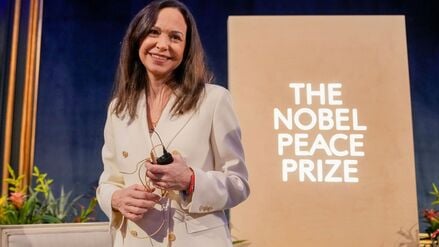 Machado hatte ihren Nobelpreis Trump gewidmet. (Archivbild)