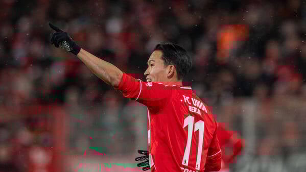 Woo-yeong Jeong erzielte gegen Mainz den Anschlusstreffer für Union.