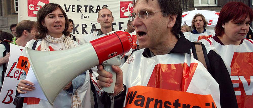 Lehrer Warnstreiks