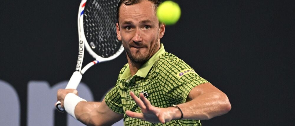 Der Russe Daniil Medwedew kommt mit viel Selbstvertrauen nach Melbourne.