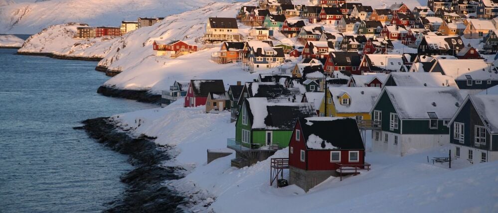 Umstrittenes Territorium: Die grönländische Hauptstadt Nuuk.