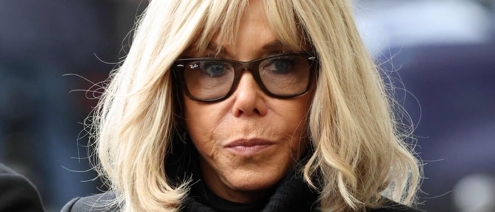 Immer wieder ein Ziel von Niedertracht: Brigitte Macron, die Gattin des französischen Präsidenten Emmanuel Macron.