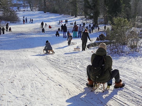 Winterwochenende Potsdam. Ruinenberg.