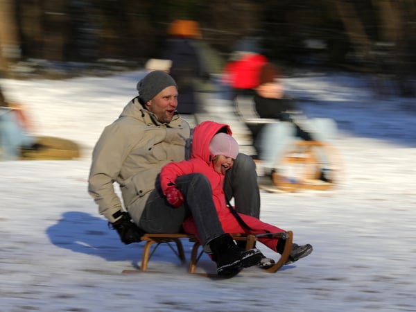 Winterwochenende Potsdam. Ruinenberg.