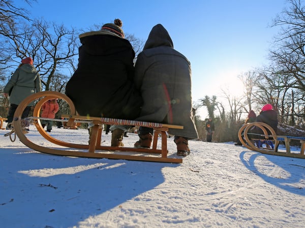 Winterwochenende Potsdam. Ruinenberg.
