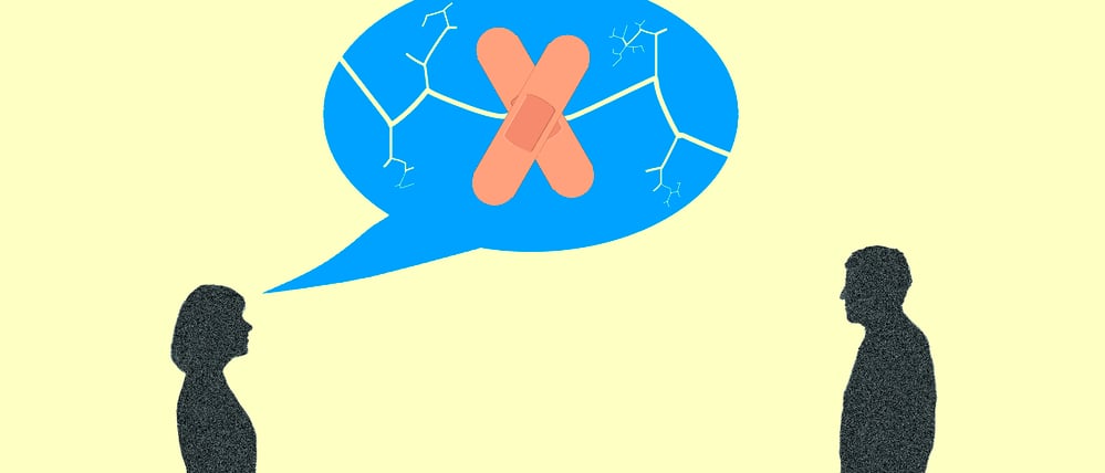 Reden als Heilungsmethode (Illustration)