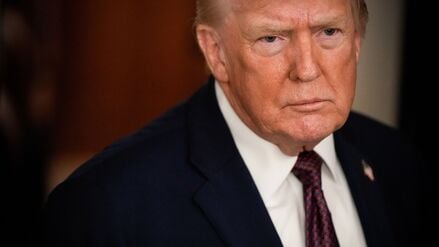 Hält an seinem Gebietsanspruch auf Grönland fest - US-Präsident Donald Trump. 