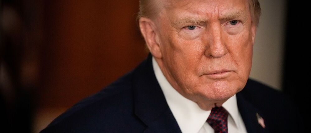 Hält an seinem Gebietsanspruch auf Grönland fest - US-Präsident Donald Trump. 