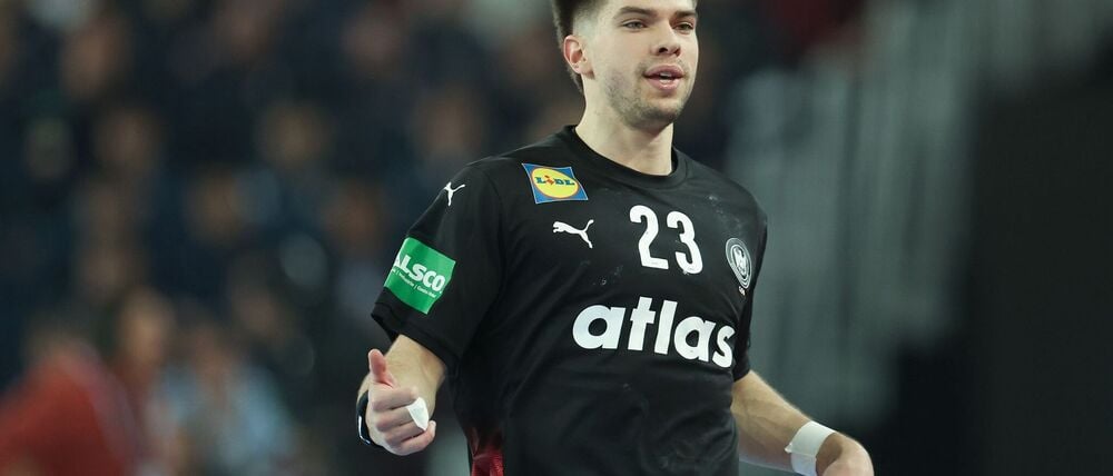 Renars Uscins ist im Team der deutschen Handballer unverzichtbar. (Archivbild)