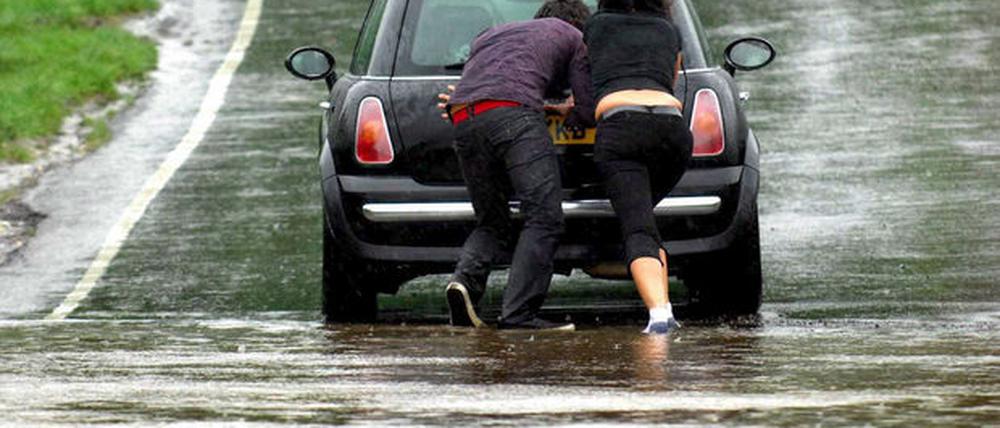Unwetter in England