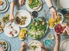 Vegetarisch essen als guter Vorsatz: Wer Fleisch öfter weglässt, rettet ein wenig die Welt