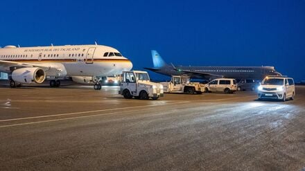 Beide Maschinen hatten den gleichen Weg. 