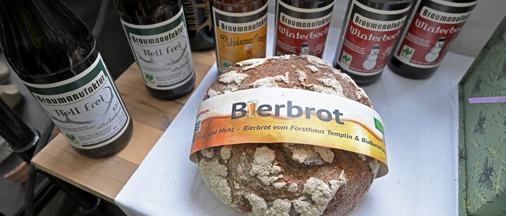 Die Braumanufaktur Brauhaus Templin bietet ein neues Bierbrot an.