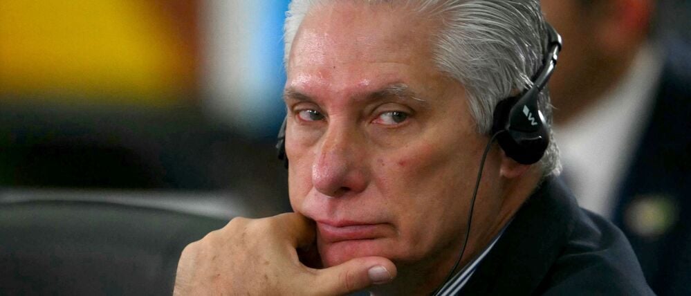 Kubas Präsident Miguel Díaz-Canel.