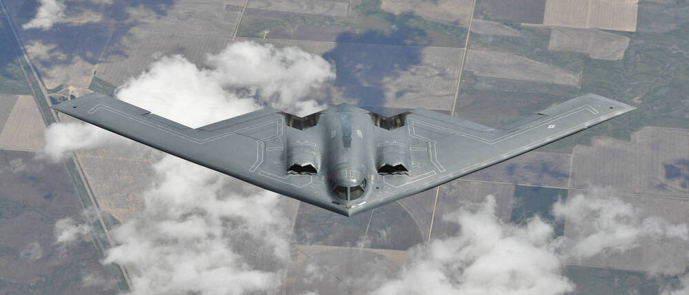 Auch B2-Tarnkappenbomber könnten zum Einsatz kommen.