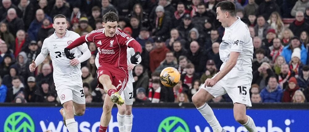 Florian Wirtz schießt - und trifft.