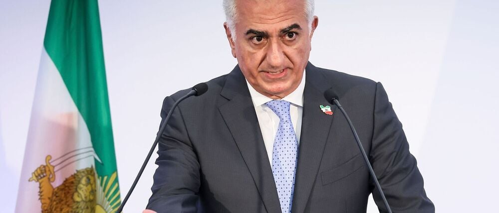 Der Sohn des gestürzten Schahs, Reza Pahlavi, drängt auf einen Sturz der Staatsführung im Iran. (Archivbild)
