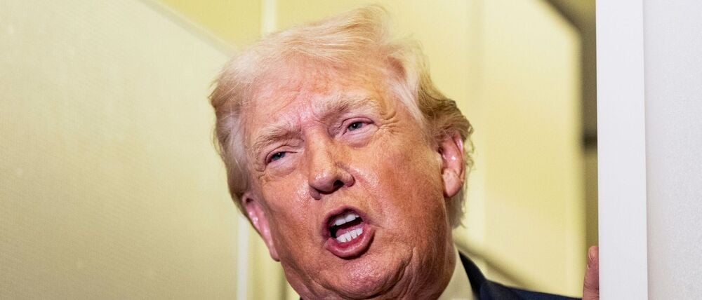 Trump kündigte Zölle für Handelspartner von Iran an. (Archivbild)