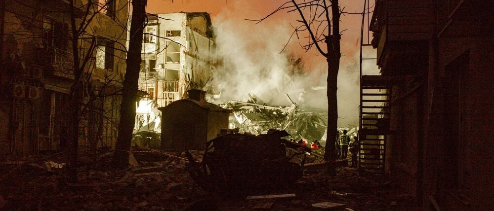 Die ostukrainische Großstadt Charkiw ist immer wieder Ziel russischer Luftangriffe. (Archivbild)
