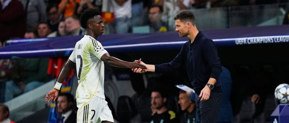 Das Verhältnis zwischen Xabi Alonso und seinem Star Vinícius Júnior soll schwierig gewesen sein. 