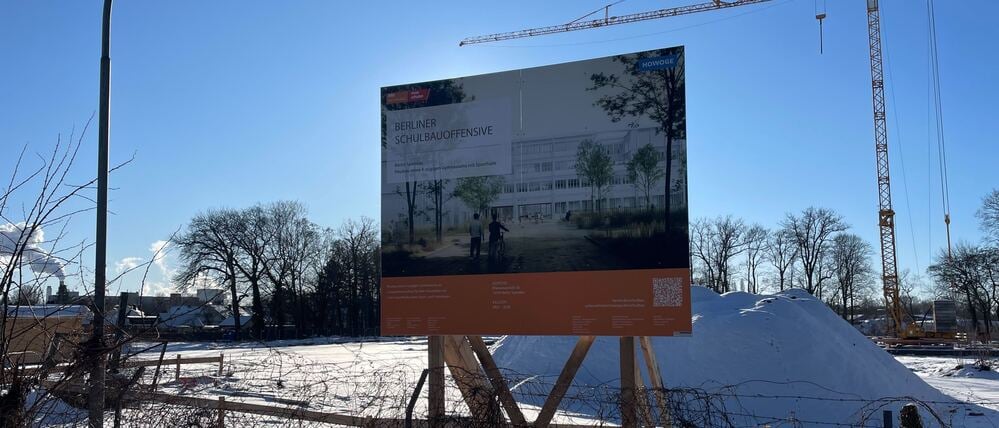 neues Gymnasium in Berlin Spandau Haselhorst Rhenanistraße 35