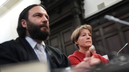 Eine mutmaßliche Entführerin hat im Block-Prozess bei der Staatsanwaltschaft ausgesagt.