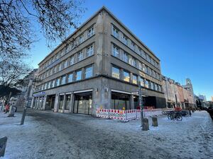 Altstadt Berlin Spandau , ehemaliges Ega Geschäftshaus Carl-Schurz-Straße