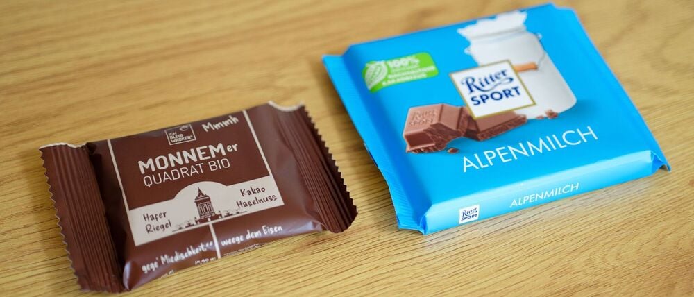 Ritter Sport sieht seine Marke bedroht - und hat deshalb geklagt. (Archivbild)