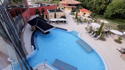 Für Gruppen geht es seit einem Jahr nur mehr mit Anmeldung in die Havel-Therme.