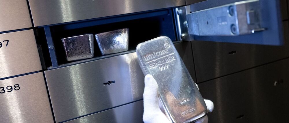 Edelmetalle gelten bei vielen Investoren als sichere Häfen in Zeiten politischer Unsicherheiten,  Silber ist zudem ein wichtiges Industriemetall. (Symbolbild)