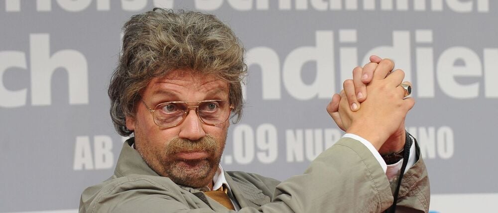 2009 kam der erste Film mit Hape Kerkeling als unsympathischer Lokaljournalist Horst Schlämmer in die Kinos. (Archivbild)