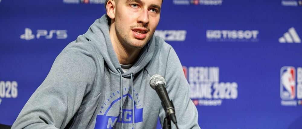 Will am Donnerstag in Berlin dabei sein: Basketball-Star Franz Wagner.