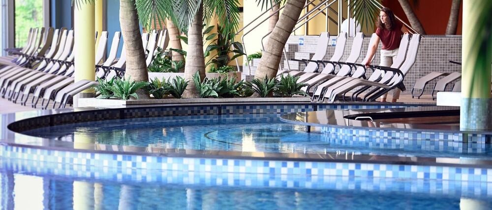 In der Havel-Therme in Werder hat es nach Angaben von Geschäftsführer Andreas Schauer Probleme mit gewaltbereiten Männergruppen gegeben. (Archivfoto)