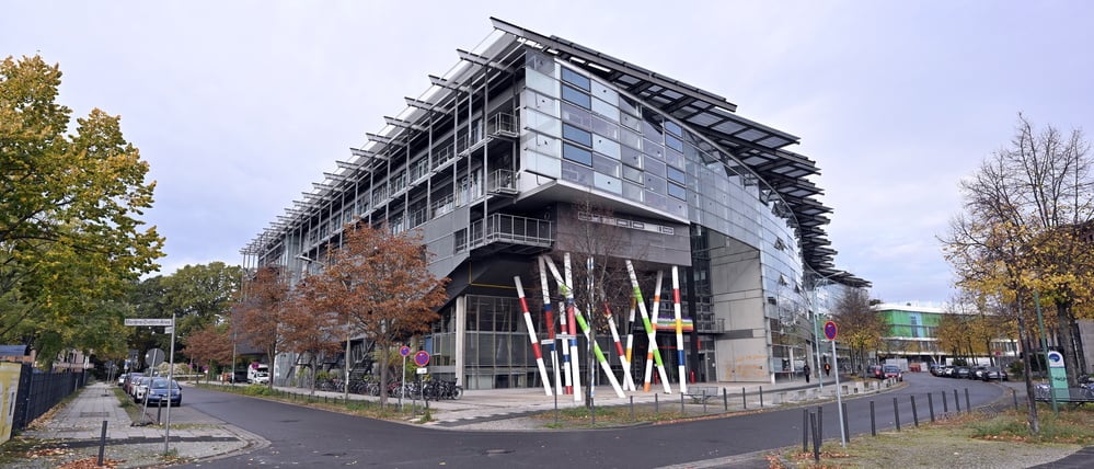  Die Konrad-Wolf-Filmuniversität in Babelsberg.