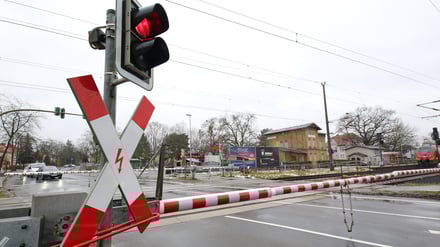 Bahnübergang Medienstadt Babelsberg