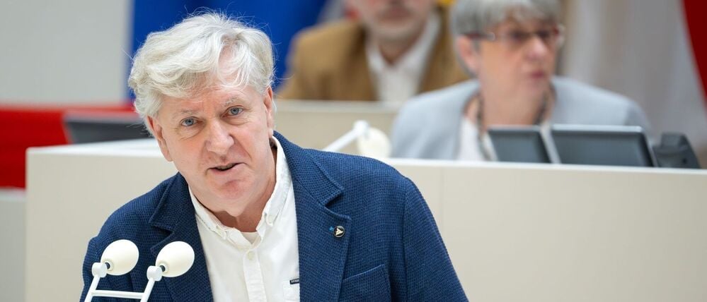 Drei frühere Brandenburger BSW-Landtagsabgeordnete - darunter André von Ossowski - wollen eine eigene Gruppe bilden (Archivbild).