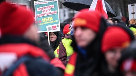 Beschäftigte der Länder gehen auf die Straße: Gewerkschaften rufen für Donnerstag zu Warnstreiks in Berlin und Brandenburg auf. 